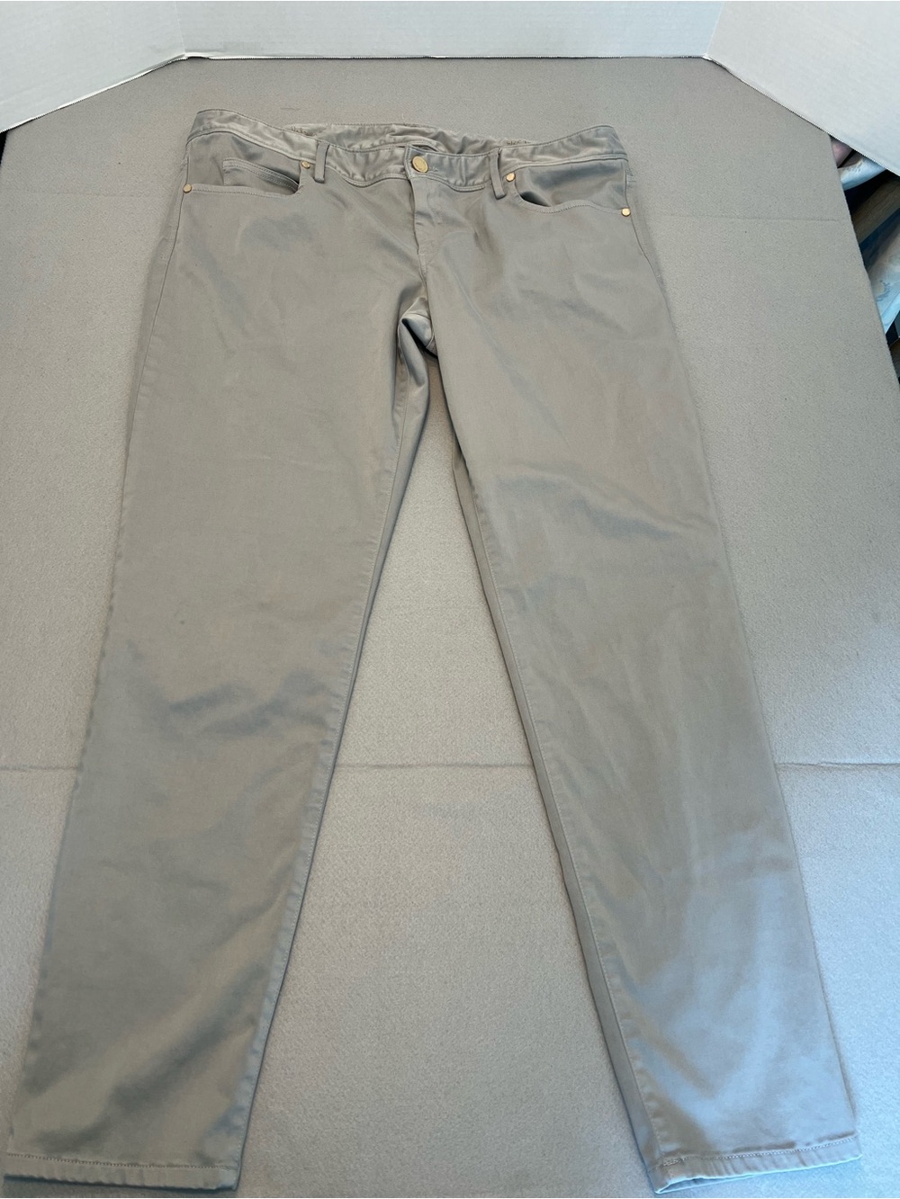Lilly Pulitzer Pants Worth Skinny Gray Size 16